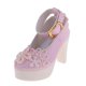 thumbnail image 1 of BJD Doll Zapatos de tacón alto preciosos de tacón alto con lazo para Lolita de noche de 1/3 60cm, accesorios de , Magideal BJD Doll Zapatos de tacón alto, 1 of 7