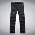 thumbnail image 1 of Pantalones tácticos cargo convertibles para hombre, resistentes al agua, para senderismo al aire libre, ligeros y elásticos, con cremallera., 1 of 4