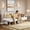 White, variant on Heart-Shaped Headboard Twin Metal Daybed with Pull-Out Trundle - Sturdy Steel Slat Support - Convertible Space-Saving Sofa Bed for Bedroom, Living Room or Guest Room - Modern Black, Single Sofa Bed