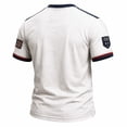 thumbnail image 4 of Never Forget 9/11 Shirt for Men Shirts Casual Tops Never Forget 911 Graphic Shirt, American Flag Patriotic T-shirt,Crew Neck Casual Tops (White,XXXXL), 4 of 4