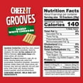 thumbnail image 4 of Cheez-It Grooves Sharp White Cheddar Crackers - 9oz - Pack of 2, 4 of 5