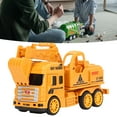 thumbnail image 3 of Construction Construction Vehicle Toys for Kids Real Shape Sliding Simulation Plastic Engineering Inertial Toy Car for Birthday Gift, 3 of 7