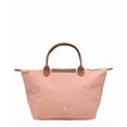 thumbnail image 2 of Longchamp Le Pliage Original Medium Canvas Short Handle Handbag, Pink, 2 of 3