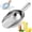 12oz, variant on 18oz Stainless Steel Ice Scoop for Freezer Dishwasher Safe Metal Scooper with Long Handle for Ice Machines, Buckets, Dog Food, Flour, and Canisters Ideal for Bar, Parties & Weddings