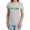 Athletic Heather, variant on Green Lantern Flame Logo Women's T Shirt, Athletic Heather, Medium