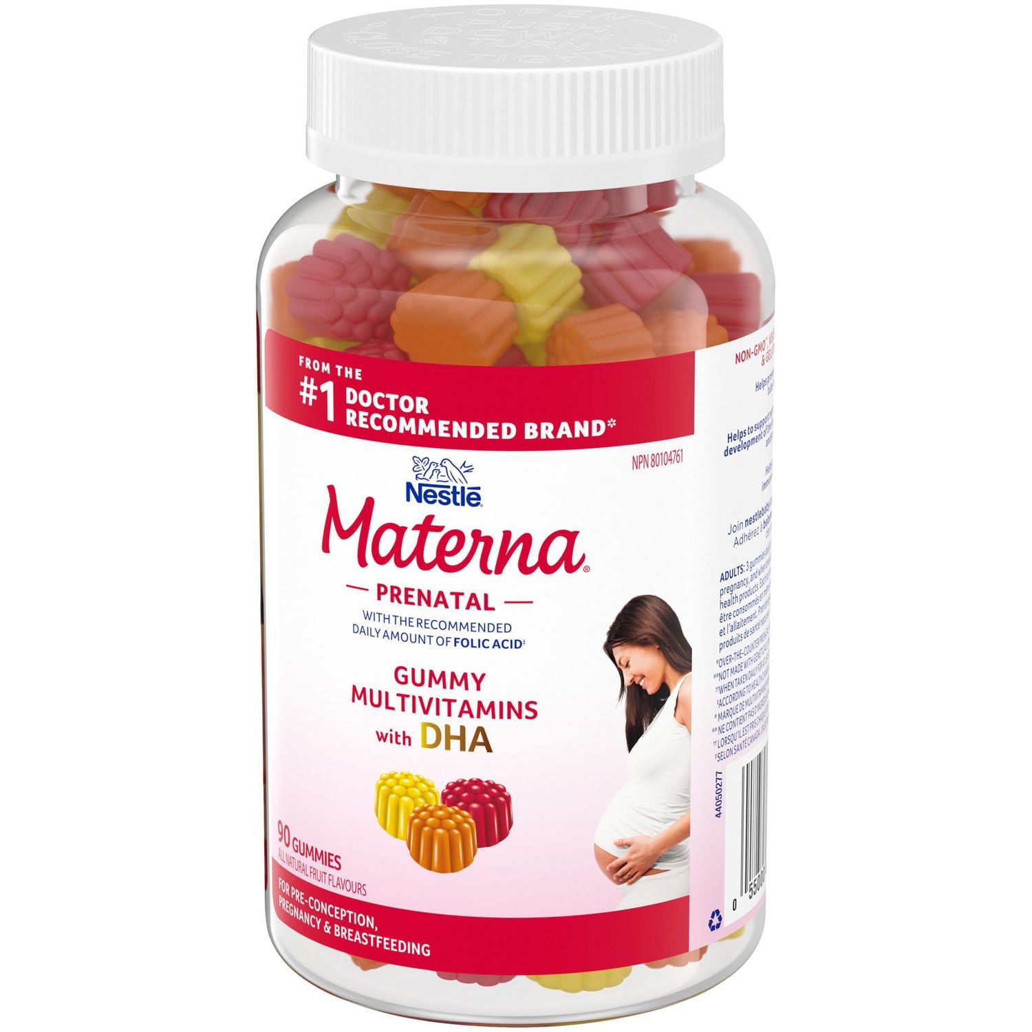 MATERNA Prenatal Multivitamin Gummies with DHA