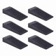 thumbnail image 1 of Black Non-Slip Rubber Door Stopper, Pack of Pcs for Household Use, 1 of 5