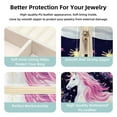 thumbnail image 3 of Starry Unicorn Travel Portable Square Jewelry Box Organizer for Rings, Earrings, Necklaces, Bracelets for Girls and Women, 3 of 6