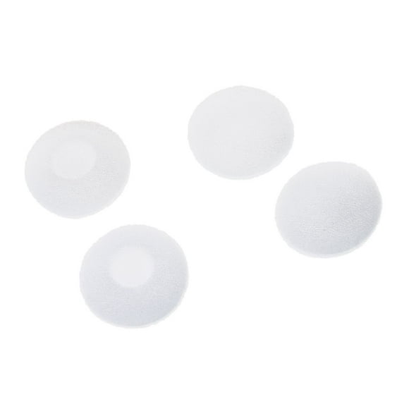 100 Pcs White Soft Sponge Earphone Headphone Ear Pad Cover Replacement