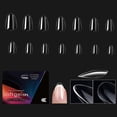 thumbnail image 1 of 1 Box Clear False Nails Tips Full Cover Stick on Nails Press On Nails Artificial Nails Soft Gels Tips Manicures Supplies, 1 of 4