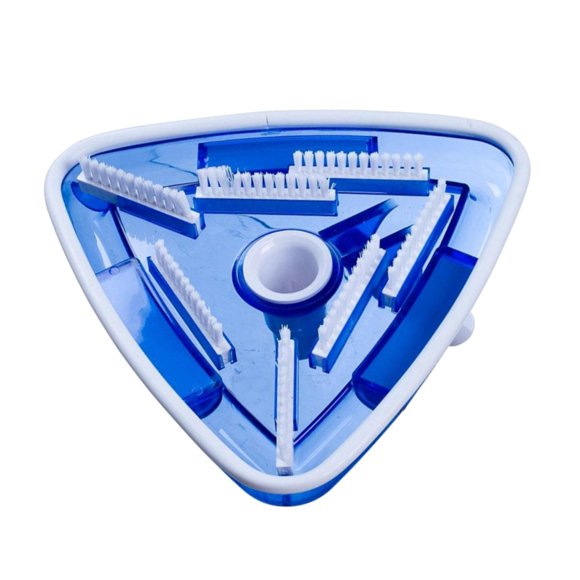 QualitChoice Triangular Vinyl Pool Vacuum Head for Pools Salt Fiberglass Water Pools Spas