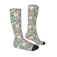 thumbnail image 3 of Balery Rose Flowers Printed Novelty Socks Men's Women's Crew Socks Sports Socks Knee High Socks Cotton Socks Quirky and Cool Socks, 3 of 9