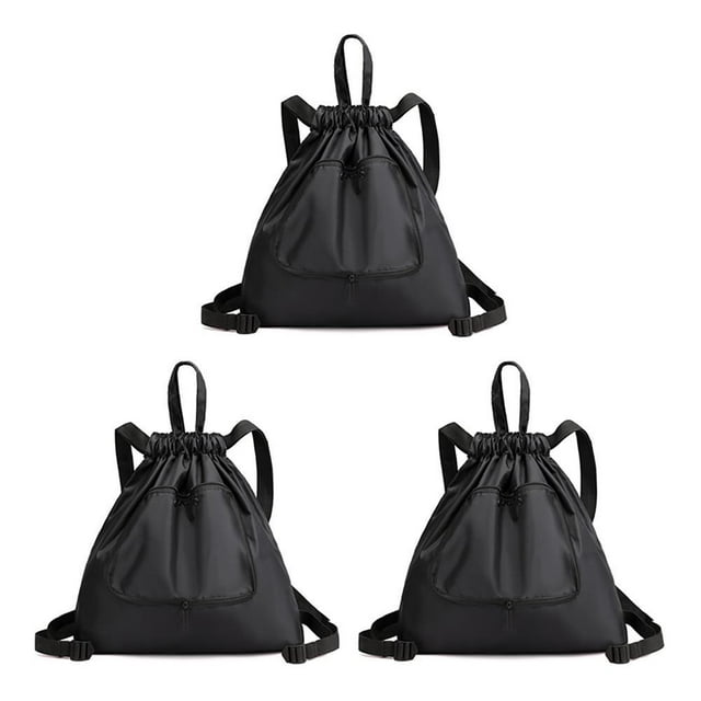 Drawstring Backpack Backpack Waterproof Small Gym Bag for Women Foldable H9P3 αн C1L9