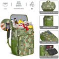 thumbnail image 5 of Cooler Backpack 26 Cans Portable Backpack Coolers Insulated Leak Proof,Camping Cooler Backpack for Travel,Beach,Camping,Picnic,Lunch Backpack for Office Workers Family Travelers, 5 of 6
