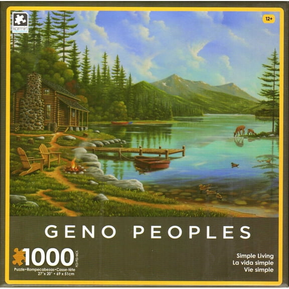 Simple Living 1000 Piece Puzzle