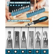 Tool Kit for Home, 144 Piece Hand Tool Set with Storage Box, General Basic Repair Tool Set with Hammer, Pliers, Wrenches, Voltage Tester, Measure Tape, Screwdriver Bits
