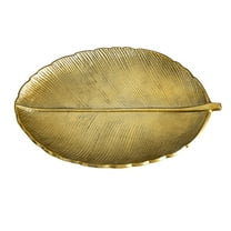 Nearly Natural 16in. Gold Leaf Decorative Accent Tray