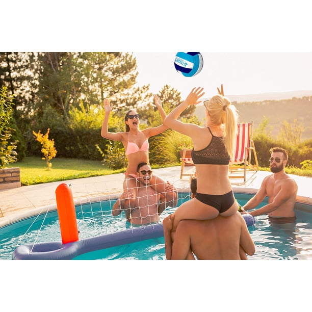 Ballon Water Volley Housse Douce 67.3 Cm Anti-piqûres Ballon Volleyball Aquatique Botabee Pool Buddies - Taille Réglementaire 67,3 Cm, Housse Douce Volleyball Eau Ballon Water Volley Housse Douce 67.3 Cm Anti-piqûres Ballon Volleyball Aquatique Botabee Pool Buddies - Taille Réglementaire 67,3 Cm, Housse Douce Volleyball Eau