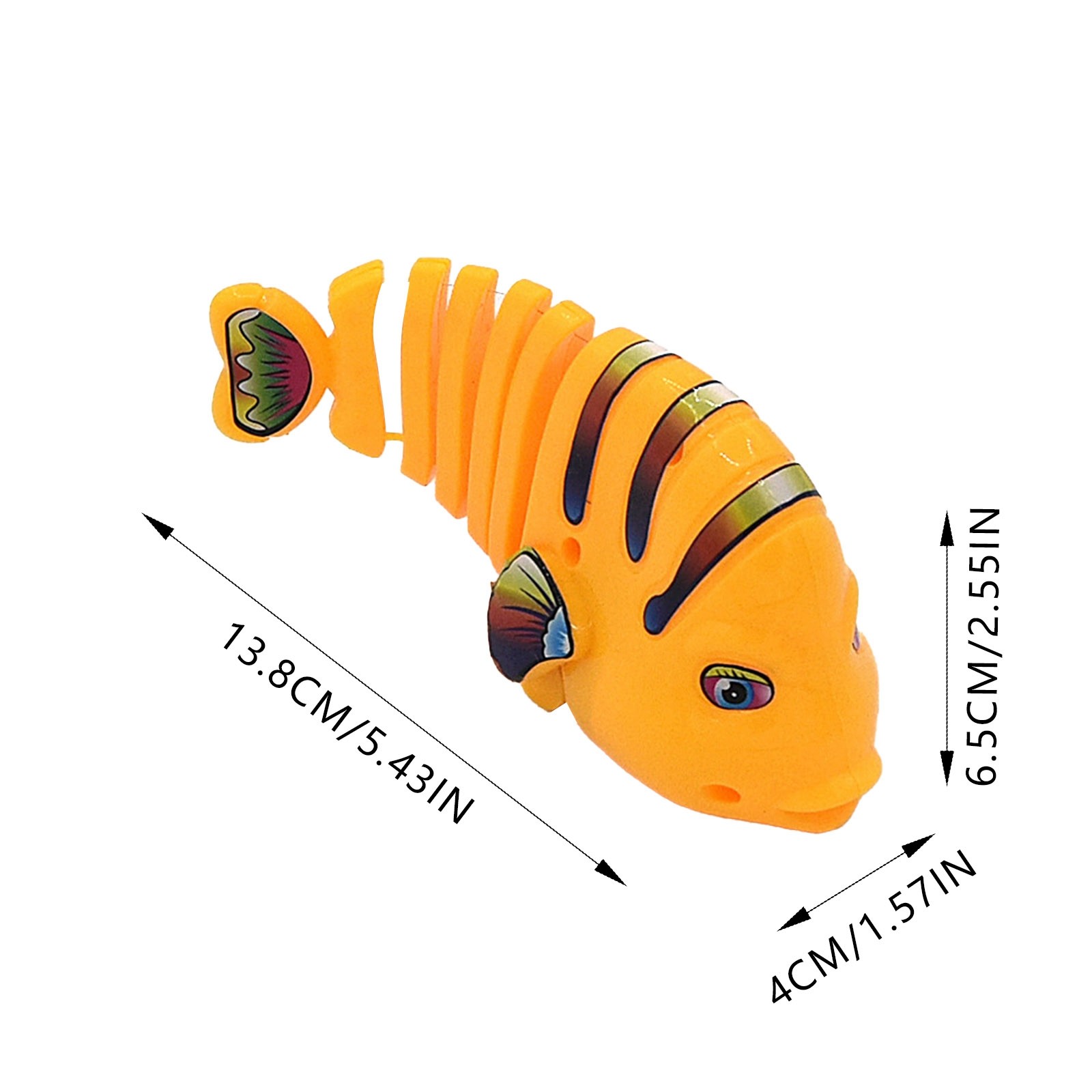 Children's Fish Toy Pet Cat Toy Wind Up Swinging Fish Wind Up Fish ...