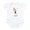 Cloud White, variant on CafePress - Badminton Infant Bodysuit - Baby Light Bodysuit, Size Newborn - 24 Months