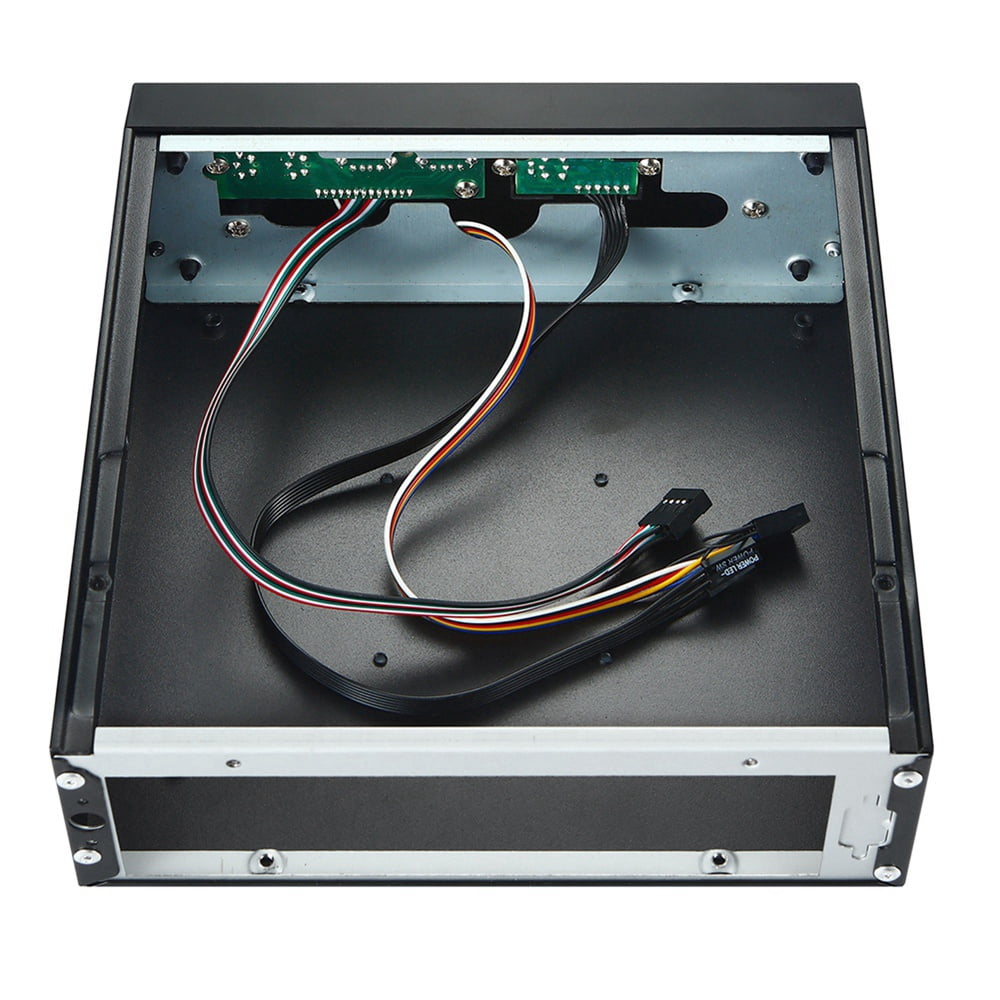 1 Set ITX Computer Case M06 Mini Desktop Case & 1 Pcs DC ATX PSU -BOX 12V 160W ATX Switch PSU 24Pin