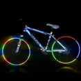 thumbnail image 4 of Lloopyting 1 Pack Reflective Tape Outdoor Safety Warning Lighting Sticker, Waterproof Bike Reflector Tape for Bicycle Bike Car Motorcycle Diy Rim Decoration,Clear, 4 of 6