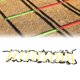 thumbnail image 5 of Herramienta De Entrenamiento De Velocidad, Color Brillante Material Respetuoso Con El Medio Ambiente Fuerte Dureza Escalera De Entrenamiento Deportivo Para Entrenamiento Deportivo Fyydes Amarillo, 5 of 8