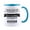 Blue, variant on Funnil Ceramic Coffee Mug Funny Guiter Birthday Gifts Ideas,Orange
