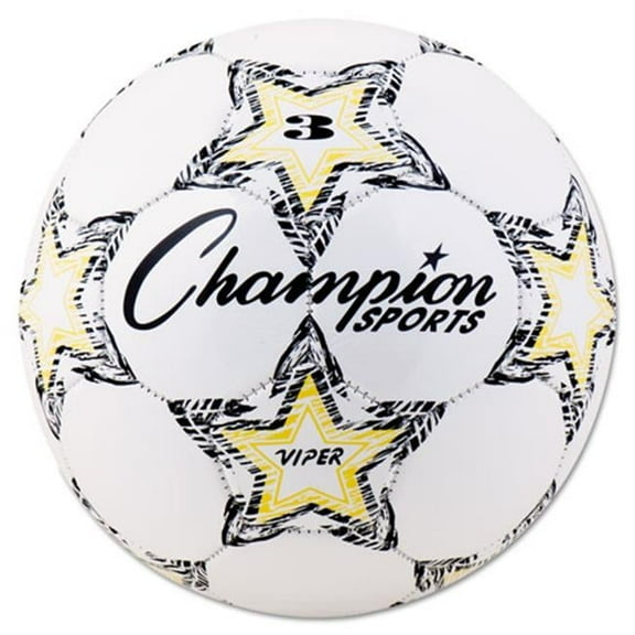 Champion Sports Size 3 Viper Soccer Ball