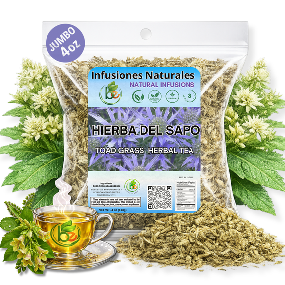 Hierba Del Sapo Herbal Tea 4oz | Mexican Thistle-Eryngium Heterophyllium | Crafted By Nature100% All Natural Fresh Tea Tea | Non-GMO | From Mexico
