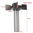 thumbnail image 1 of Lefu CNC Spoilboard Surfacing Routeur Bit Carbure Raboteuse Outil de Rabotage de Coupe du Bois, 1 of 9