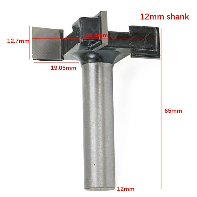 Lefu CNC Spoilboard Surfacing Routeur Bit Carbure Raboteuse Outil de Rabotage de Coupe du Bois