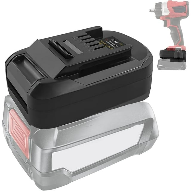 Adapter for Bos*ch 18V PBA PST PSB PSR Lithium Battery Converter to for Ein*hell Power X-Change 18V Tool