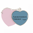 thumbnail image 1 of Qoutes Healing frases gran caminar distante Bolsa de viaje Mirror maquillaje corazón rosa, 1 of 4