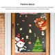 thumbnail image 3 of Pegatina Decorativa De Navidad 20*30Cm Santa Árbol De Navidad Alce Regalo Pvc Colorido Festivo Ventana Calcomanía Para Navidad Fiesta En Casa 9 Uds Serendint HA012830-00, 3 of 7