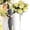 Yellow, variant on Artificial Flowers,7 Heads Chrysanthemum Artificial Small Bouquet Arrangement Home Dining Table Decor Ornament Realistic Chrysanthemum For Indoor Room Wedding Vase Decor