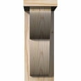 thumbnail image 2 of 5 1/2"W x 14"D x 14"H Crestline Smooth Corbel w/Backplate, Douglas Fir, 2 of 9
