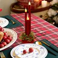 thumbnail image 4 of Candle Holder Christmas Simulation Candle Ornaments Christmas Desktop Decoration Candlestick Nightlight Furnishings Christmas Candlestick Holder, 4 of 6