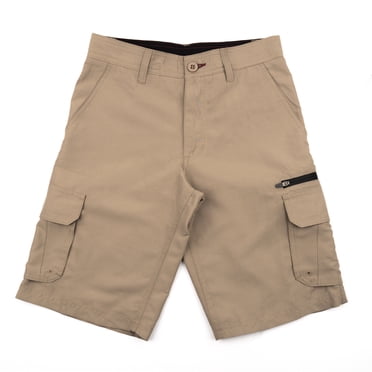 Burnside Cargo Microfiber Shorts (Sizes 8-20)