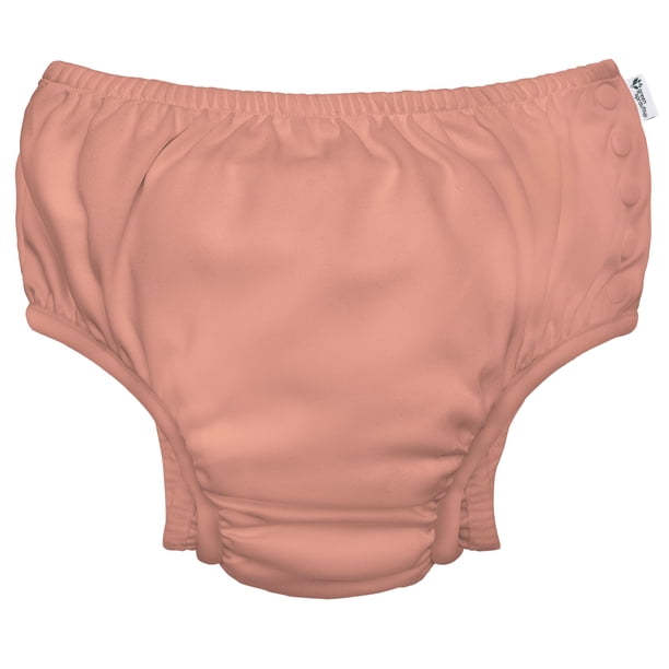 Juego De Pañales De Natación Para Bebés Absorbentes Reutilizables Para Niñas Coral 4T