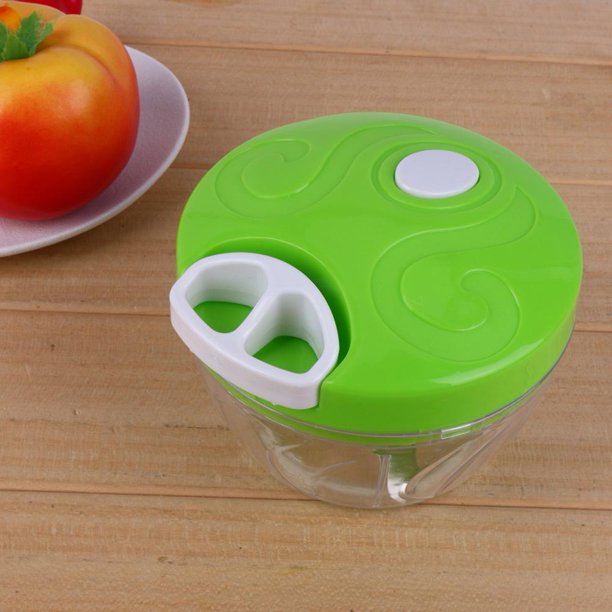 Procesador De Alimentos Multifunción Para El Hogar, Trituradora De Carne Manual, Picadora (Verde)