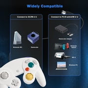 LUXMO Wired Gamecube Controller, Classic Gamecube Wii/Wii U Controller Gamepad Joystick for Gamecube Console