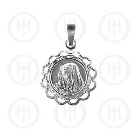 Doma Jewellery MAS07134 Sterling Silver -Religious Mary Pendant -P-1026