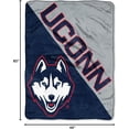 thumbnail image 2 of Couverture en Micro Raschel Unisexe-Adulte NCAA, 2 of 2