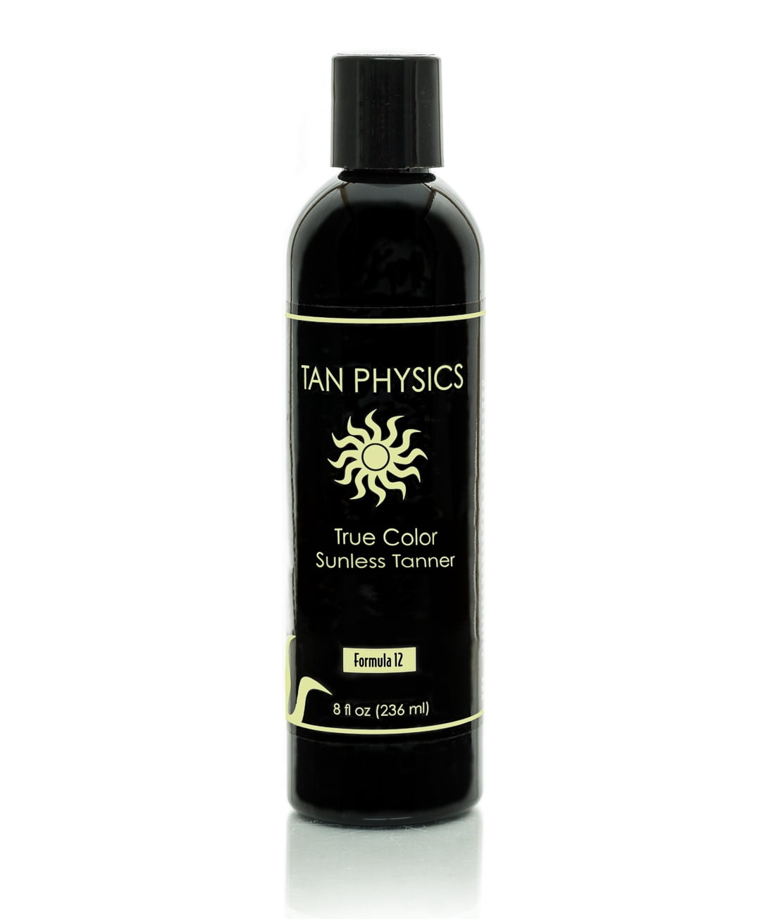 Tan Physics True Color Tanner 8 oz w/ FREE Tanning Mitt and Back Applicator by Sans-Sun