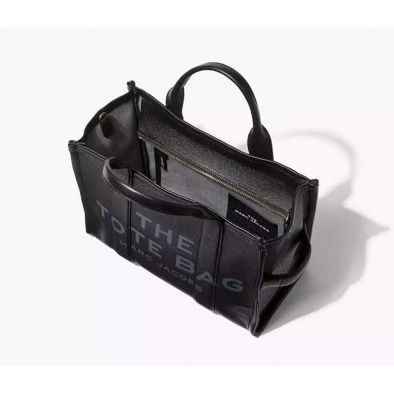 Marc Jacobs Women's Medium Tote, Black, Full Grain Leather Marc Jacobs Women's Medium Tote, Black, Full Grain Leather