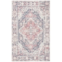 SAFAVIEH Classic Vintage Blake Medallion Area Rug, Red/Blue, 8' x 10'