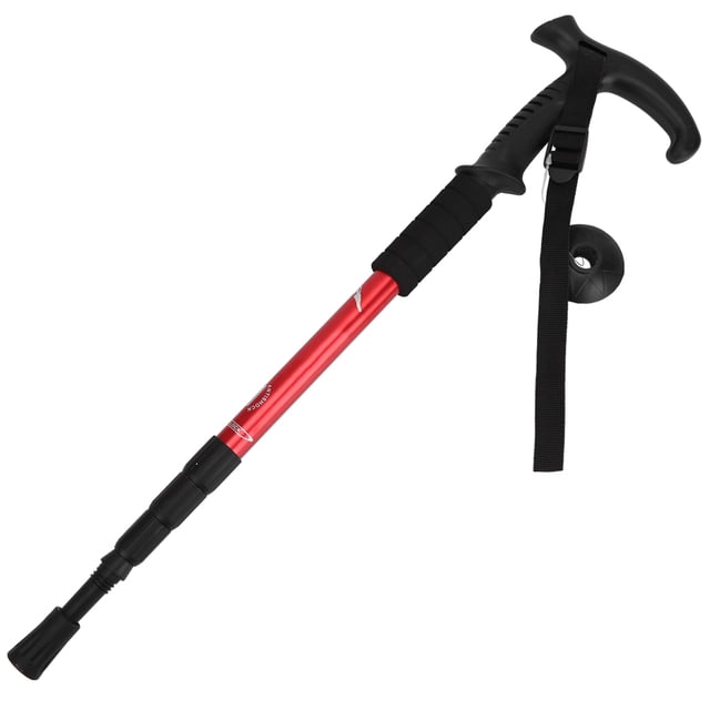 Bastón de trekking de escalada, bastón de suspensión de aleación de aluminio para exteriores, bastón de trekking de aleación de aluminio, durabilidad extendida