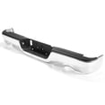 thumbnail image 3 of For 2009-2018 Dodge Ram 1500 Chrome Rear Step Bumper W/O Sensor W/ Dual Exhaust, 3 of 4