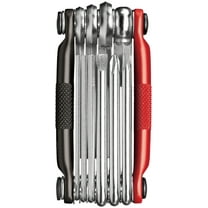 Crank Brothers Multi 10 Tool Black Red Hex Phillips Flat Torx 89mm 124g
